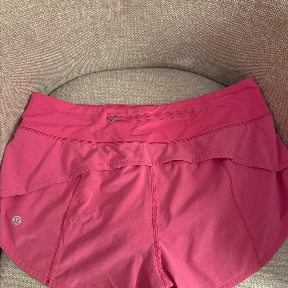 Lululemon Speed Up High-Rise 2.5” Shorts In Sonic Pink